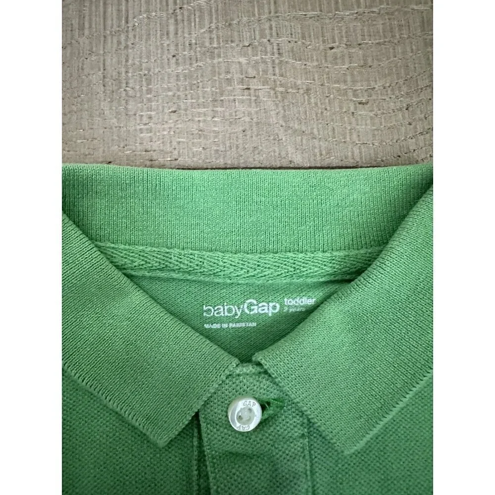 Baby Gap Green Polo Shirt